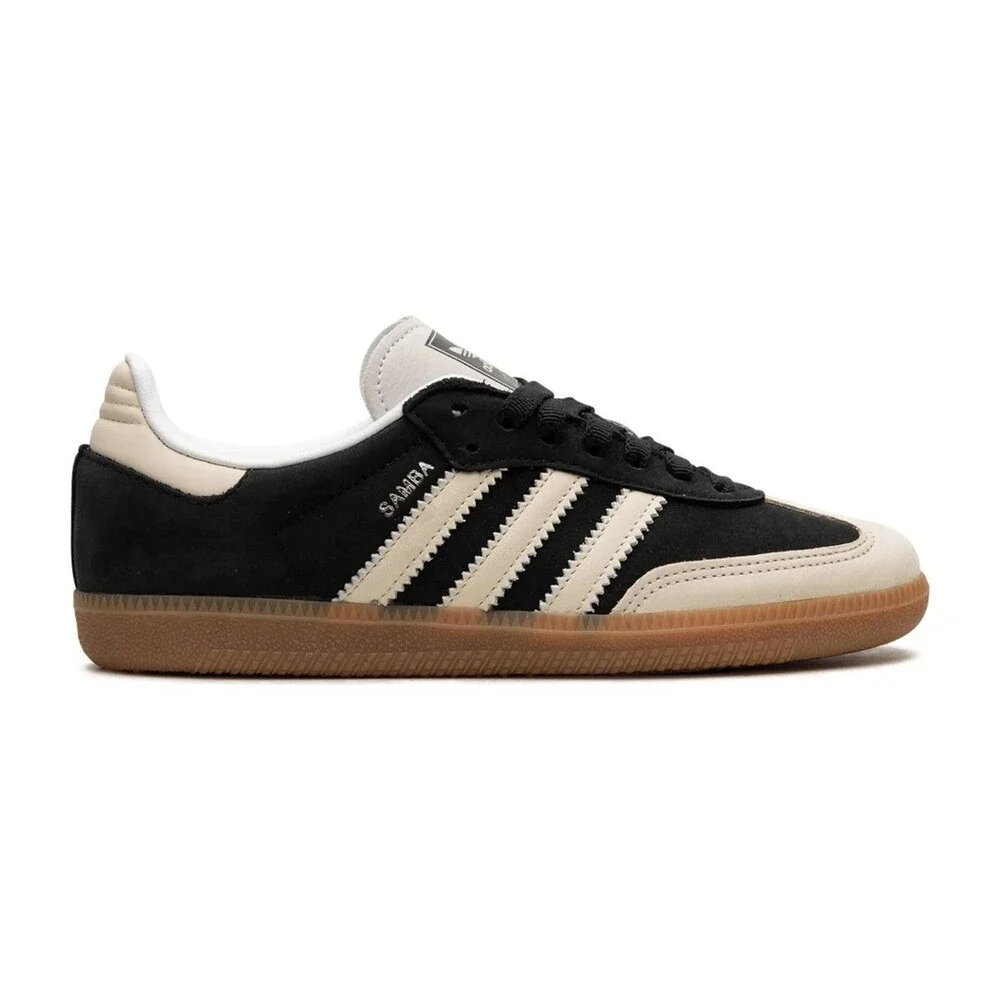 Adidas Women's Samba OG W Black Core Black/Wonder White/Silver Metallic IE5836